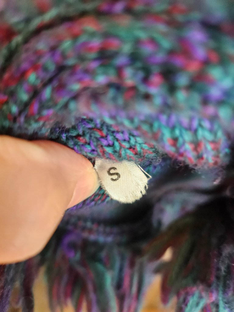 Vintage 1970s Yves Saint Laurent Fringe Wool Cardigan — image 4 of 6